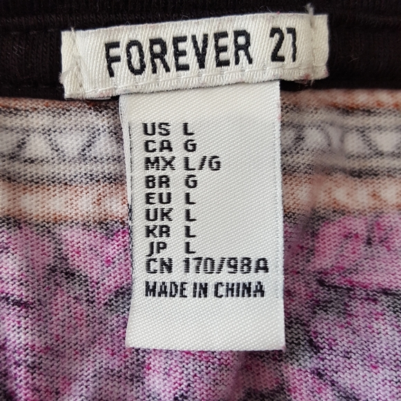 ▪︎Forever 21▪︎Boho Cropped Tee - Picture 3 of 4